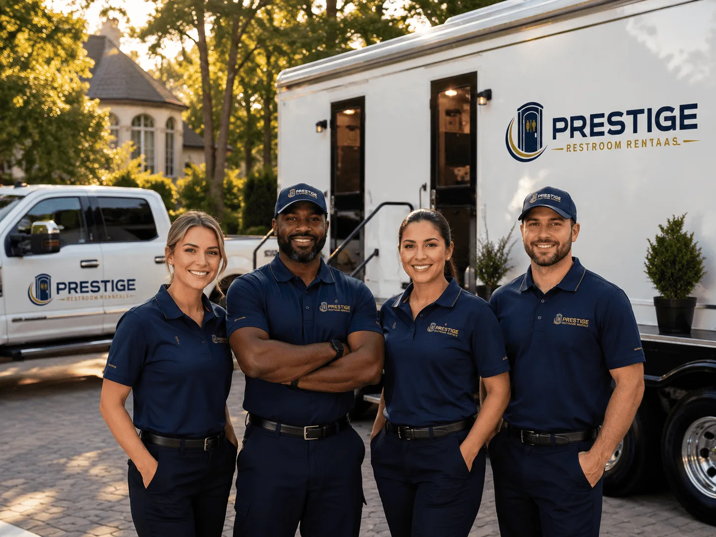 Trusted Luxury Portable Restrooms company in Springerton, IL